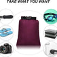 Shappy Waterproof Dry Bag Set 6 Sizes Lightweight Sacks and Long Adjustable Shoulder Strap Outdoor Water Proof Keep Gear Dry Bag Stuff Sacks for Backpacking, Boating, Hiking, Camping