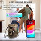 Smart Tracker Tags, Bluetooth Luggage Tracker with Keychain, Compatible with iOS Find My app, Item Locator for Key, Wallet, Suitcase, Bags, IP67 Waterproof, Battery Include