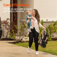 Lightweight Baby Travel Stroller with Carbon Fiber Frame, Compact & Airplane-Friendly, One-Handed Folding Design, 11.6 lbs, Perfect for Toddlers, Organizer & Cushion Included, Simply Taupe