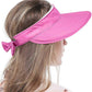 HINDAWI Sun Hats for Women with UV Protection Wide Brim Sun Hat Visor Summer Beach Outdoor Foldable Womens Cap