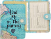 ZOPPEN Passport Holder Women, Passport Cover Travel Wallet Rfid Blocking Passport Wallet Cover Case Travel Essentials Document Organizer, Map