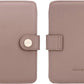 ZOPPEN Passport Holder Women, Passport Cover Travel Wallet Rfid Blocking Passport Wallet Cover Case Travel Essentials Document Organizer, Dusty Pink