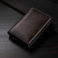 VULKIT Card Holder Pop Up Slim Wallet Leather RFID Blocking Card Case Up to 8 Credit Cards