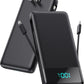 Portable Charger for iPhone with Built in Cables and Wall Plug,Upgraded 13800mAh Fast Charging USB C Power Bank,4 Outputs Travel Essential Battery Pack Compatible with iPhone 16/15/14,Samsung,Android