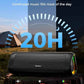 Bluetooth Speaker with HD Sound, Portable Wireless, IPX5 Waterproof, Up to 20H Playtime, TWS Pairing, BT5.3, for Home/Party/Outdoor/Beach, Electronic Gadgets, Birthday Gift (Black)