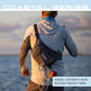 FROGG TOGGS Flats Sling Pack, Easy Hands-Free Tackle Storage Bag with Built-in Rod Support