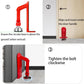 Door Stoppers Security - Portable Door Lock for Travel Anti Theft Door Blocker, Hotel Room Apartment Safety - No Drill Garage Door Brace Devices for Women, Children - Sleep with Peace of Mind