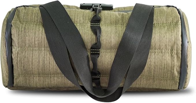 Skunk Duffle bag Medium 16"- Smell Proof - With combo lock (Olive green, 16"x7.5")