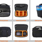 Camera Lens Bags & Cases, Camera Bag Protective Covers Photography Shoulder Bag Compatible for Nikon, Canon, Sony DSL/SLR/Mirrorless Equipment Travel Waterproof (Black)