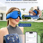 Voerou Sleeping Headphones 3D Eye Mask, Sleep Mask Bluetooth Headphone with Ultra-Thin Stereo Speakers, Sleep Headphones for Side Sleepers Office Nap Air Travel Meditation Gifts for Unisex