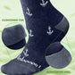 Bamboo Viscose Compression Socks for Women Men 2 Pairs 15-20mmHg Knee High Compression Socks Travel Nurse