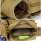 Tactical Waist Pack With Detachable Water Bottle Holder Pocket Fanny Pack & Outdoor Lumbar Bag for Hiking Travelling Climbing Cycling Camping Shopping Hunting Fishing