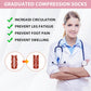 Compression Socks for Women Men Circulation Knee High 8 Pairs for Nurses, Running, Travel, Athletic