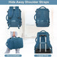 Travel Backpack, Carry on Flight Approved Backpack with Multi-Pockets, TSA Waterproof 17.3inch Laptop Backpack, Personal Item Travel Bag for Men Women, Deep Blue
