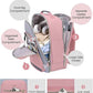 LOVEVOOK 50L Travel Backpack for Women & Men, Airline Approved Carry On Luggage with 3 Packing Cubes, TSA Overnight Bags, Waterproof Personal Item Bag, Weekender Essentials Backpacks fits 17" Laptop