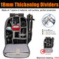 CADeN Camera Backpack Bag with Laptop Compartment 15.6" for DSLR/SLR Mirrorless Camera Waterproof, Camera Case Compatible for Sony Canon Nikon Camera and Lens Tripod Accessories Black