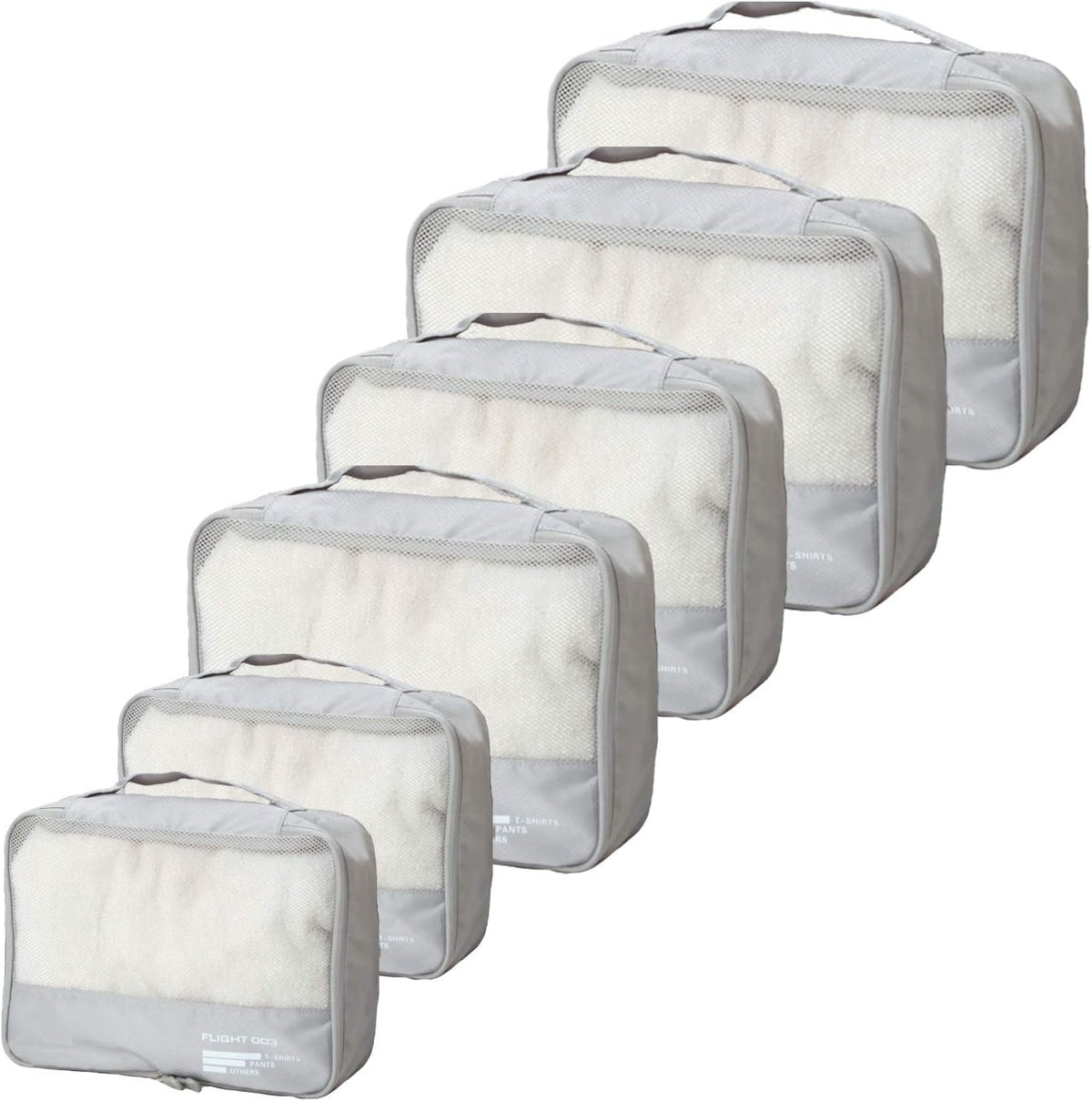 Packing Cubes Set Travel Luggage Organizers Suitcase Lightweight Accessories - Roamly