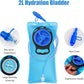 Zavothy Hydration Backpack with 2L Hydration Bladder Water Backpack for Hiking Hydration Pack for Running Cycling Hiking