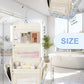 Relavel Hanging Toiletry Bag for Women Travel Makeup Bag Cosmetic Organizer Toiletries Bag for Travel Size Essentials Accessories Shower Caddy Bag for Bathroom Beach Gym, Floral Print