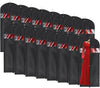 Univivi 16 Pack Suit Cover Bags 60 Inch Garment Bags for Hanging Clothes, Garment Bags for Women Dresses with Clear Window and ID Card Holder for Suit Jacket, Skirt, Shirt and Coat