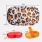 Serfeymi Weekly Travel Pill Organizer 2 Times A Day AM PM Upgraded Rainbow Pill Box 7 Day with Portable Zipper PU Leather Pill Case, Medicine Organizer for Pills, Vitamins, Fish Oils - Brown 02