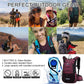 15L Insulated Hydration Backpack Pack with 2L Water Bladder Lightweight Hiking Backpack Bag for Women Men Daypack for Hiking Running Festival Camping Biking