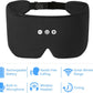 ALASKA BEAR Sleep Headphone Mask Bluetooth 5.2 HD Stereo Noise Reduction 3D Eye Mask for Sleeping Eye Contour Built-in Mask w/Thin Speakers Wireless Audio Sports Headgear(Black)
