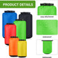 6 Pcs Waterproof Dry Bag Sack Lightweight Outdoor Dry Bags 35 L, 20 L, 15 L, 10 L, 5 L, 3 L Waterproof Boat Bag for Kayaking, Backpacking, Hiking, Camping Rafting(Bright Color)