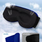 3D Contoured Sleep Mask with Bluetooth Headphones, Eye Masks for Sleep, Sleeping Mask with Ultra-Thin Stereo Speakers for Men, Women, Gifts - Blue