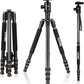 ZOMEI Z688 Travel Camera Tripod Aluminum Alloy Portable Monopod with Ball Head ann Carrying Bag for Canon Nikon Sony DSLR Camera