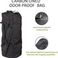 XXL Extra Large Backpack Odor Smell Proof Duffel Bag with Carbon Lining Water Resistant Luggage Smell Absorbing Bag Odor Absorbent for Hydroponics Use, Travel, Sport Gym