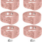 Motion Sickness Bands Anti Nausea Acupressure Wristband Sea Sickness Wristbands Nausea Bands（3Pairs-Pink）