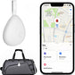 [Apple MFi Certified] Air Tracker Tag 1 Pack (iOS Only), Bluetooth Tracker for Apple Find My, Replaceable Battery, Key Finder and Item Locator Smart Tag for Keys, Bags, Luggage, Pets, Wallet (White)