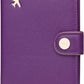 ZOPPEN Passport Holder Women, Passport Cover Travel Wallet Rfid Blocking Passport Wallet Cover Case Travel Essentials Document Organizer, Lilac Purple