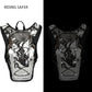 Reflective Hydration Backpack, Hydration Pack - Water Backpack with 2L/3L Hydration Bladder, Essential for Festivals - Rave Hydration Pack for Hiking, Running, Cycling, and Festivals