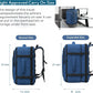 55L Extra Large Travel Backpack for Men & Women, 60L Expandable Big Capacity For Airplanes, Travel Gifts for Men Women, Carry On Backpack Fits 18.4 Inch Laptop, Luggage Suitcase Daypack Bag, Blue