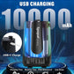 Spopal Portable Shower for Camping with 5-Gallon Water Jug, [Upgraded] 10000mAh Rechargeable Camping Shower with 5 Adjustable Speeds, Food Grade Material Water Containers for Hiking, Travel, Car, Pet
