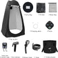 Pop Up Shower Tent for Camping, Portable Outdoor Privacy Shower Tent with 6000mAh Rechargeable Shower