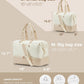 Weekender Bags for Women, Large Travel Duffel Bag with Shoes Compartment, Carry On Overnight Tote Bags with Toiletry Bags, Hospital Bags for Labor and Delivery - Roamly