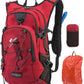 Hydration Backpack Pack with 2L Water Bladder 18L Hiking Backpack Women Men Lightweight Hydropack Insulated Daypack for Biking, Running, Festival - Roamly