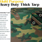 Core Tarps Extreme Heavy Duty 20 Mil Tarp Cover, Waterproof, UV Resistant, Rip and Tear Proof, Poly Tarpaulin with Reinforced Edges for Roof, Camping, Patio, Pool, Boat (Camouflage/Green 18′ X 24′)