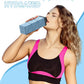 Collapsible Water Bottles, 2nd Generation Leakproof BPA-Free Travel Water Bottle 24.3oz(720ml),Lightweight Reusable Water bottle, Portable for Travel Cycling Gym Camping Sports,Blue