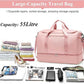 Extra Large Travel Duffle Bag,Carry on Overnight Weekend Bag with Shoes Compartment,Weekender Bags for Women for Travel Business Trips Sport Hospital