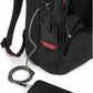 TUMI - Alpha Bravo Pro 17" Backpack - Expandable Travel and Commute Gaming and Tech Bag - Fits up to 17" Laptop - Red Ombre - Roamly
