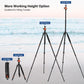Geekoto 73-Inch Camera Tripod - Lightweight DSLR Tripod with 360° Ball Head & Quick Release Plate, Supports Up to 33.07 lbs, Portable for Travel & Outdoor Photography