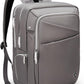 Swissdigital Design Laptop Backpack For Women，Travel Backpack With USB Charging Port，Fits 15.6 Inch School Computer Backpacks For Work Business,Grey | KATY ROSE