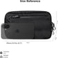 ALPAKA Elements Tech Case Mini X-Pac VX42 Black - Keeps You Clutter-Free - Sling Bag with Adjustable Strap, Weatherproof Fabric Fits Electronic Accessories, EDC Tech Organizer for Travel