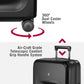 Victorinox Spectra 3.0 Frequent Flyer Plus Carry-On - Modern Hardside Carry-On Luggage - Rolling Suitcase with Spinner Wheels - Holds Travel Accessories - 45 Liters, Black