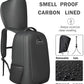 Activated Carbon Lined Backpack Bag With Comb Lock & Hoodie Water Resistant,Anti Theft Laptop Daypack Travel bags for Men & Women Travel