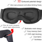 Sleep Mask for Men and Women 3D Contoured Eye Mask Patented Adjustable Light Blocking Night Mask for Sleeping (Black)